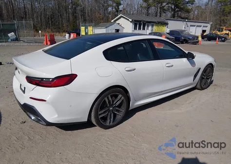 2020 BMW 840I Gran Coupe z USA, uszkodzony, nr VIN WBAGV2C0XLCD86047